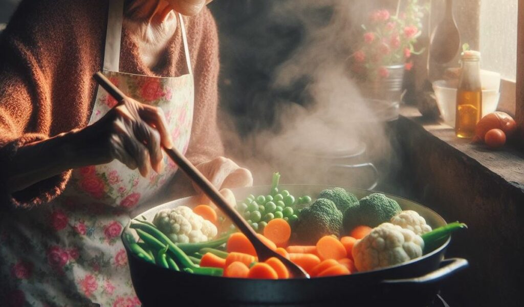 recette jardinière de légumes grand-mère