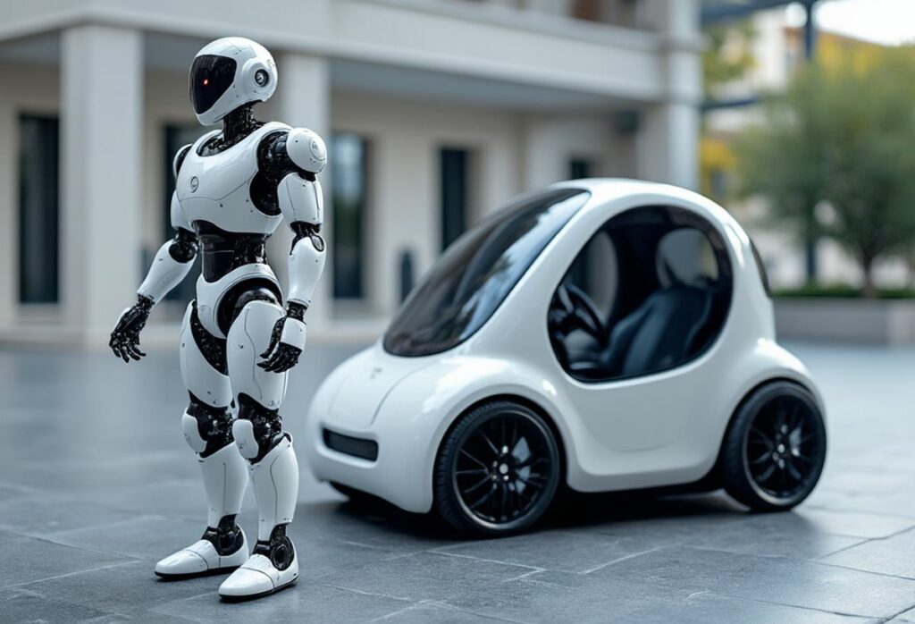 robot intelligent et voiture autonome